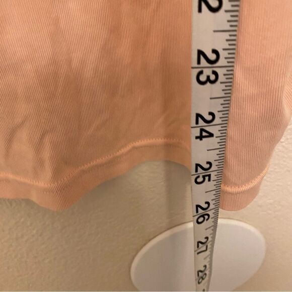 Ralph Lauren Jean blush pink cuffed sleeve scoop boat neck T-shirt Plus size 3X - Picture 6 of 8